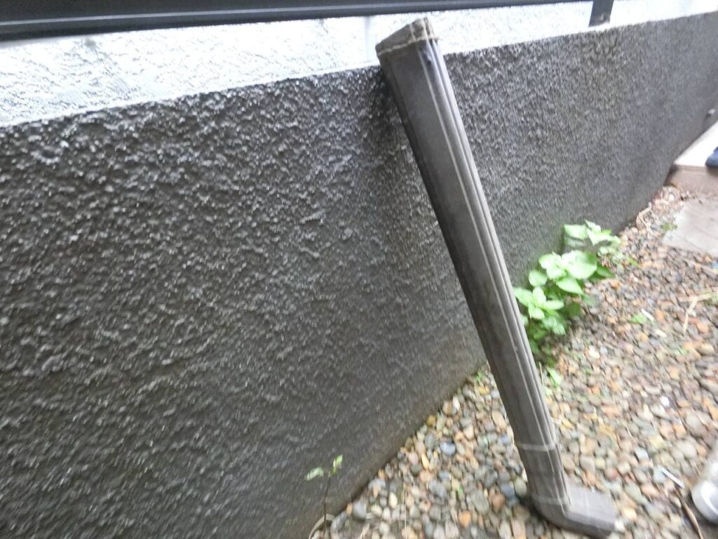 台風被害の上位に雨樋が！八王子市で建物調査