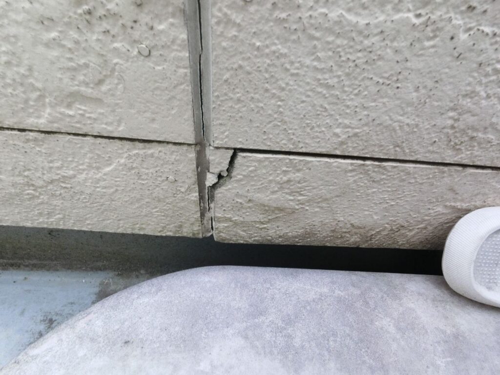 サイディング外壁のシーリングから雨漏りに注意